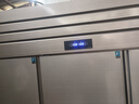 雪花四门冰箱商用六门立式不锈钢冰柜厨房大容量四开门双温冷藏冷冻直冷风冷冰箱冷柜保鲜柜 豪华款六门【全冷冻】一级节能 实拍图