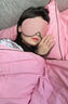劲度（JINDU）眼罩睡眠缓解疲劳遮光眼罩透气男女士学生成人出差午睡冰丝眼罩 实拍图