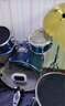 Bullfighter斗牛士架子鼓爵士鼓专业拉丝款成人儿初学者通用五鼓四镲蓝色 实拍图