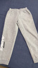 361°童装 儿童裤子春男童中大童运动百搭针织长裤 浅瓦花灰 150 实拍图