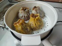 一旬一味生鲜面点 咸蛋黄&香菇烧麦420g6个*2袋 儿童烧卖早餐速食半成品 实拍图
