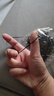 【一包用一年】耐用高弹力一次性头绳皮筋发绳发圈橡皮筋黑色 黑色薄款中圈100根 实拍图