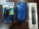 飞利浦（PHILIPS）剃须刀电动男士刮胡刀电动刀 进口双刀头剃胡刀旅行干电池便携式须刨电须刀 520礼物送老公 经典款标配+收纳包+电池+赠品鼻毛器 实拍图