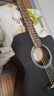 雅马哈（YAMAHA）FS400CSMB 原声款云杉木初学者入门民谣缺角吉他40英寸烟熏黑哑光 实拍图