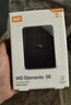 西部数据（WD）2TB 移动硬盘 USB3.0 SE系列 2.5英寸 机械硬盘 笔记本电脑外接 外置存储办公 大容量家庭存储 实拍图