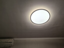 琪朗（KINGLONG）客厅灯护眼吸顶灯【国家补贴】儿童房卧室书房灯简约餐厅灯全光谱 盈阳卧室Φ60cm[适合14-17m²] 实拍图