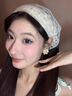 LnieerS925银针山茶花耳环女2025新款气质百搭轻奢小众高级耳钉秋冬耳饰 山茶花耳环【S925银针】 实拍图