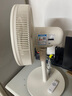 美的（Midea）【劲风酷爽】七叶轻音柔风电风扇家用遥控落地扇台式桌面小型风扇大风力节能立式摇头电扇 SAH30BK 实拍图