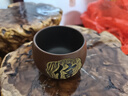 【艺宁轩】广西钦州坭兴陶姓氏主人杯 百家姓品茗茶杯手工可定制 直接下单备注姓氏就好 实拍图