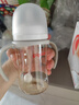 贝亲（Pigeon）自然离乳 PPSU重力球吸管双把手奶瓶 240mL  6月+ AA252 实拍图