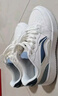 李宁元宝丨板鞋运动鞋男鞋低帮小白鞋春夏季简约潮流轻质休闲鞋运动鞋 云雾白/浅灰蓝(339男款)-4 元宝 40 实拍图