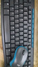 罗技（Logitech）MK275 键鼠套装 无线键鼠套装 办公键鼠套装 全尺寸 商务键鼠套装 带无线2.4G接收器 黑蓝色 实拍图