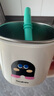 taoqibaby吸管杯儿童牛奶杯学饮杯喝奶杯带刻度豆浆杯宝宝不锈钢水杯泡奶杯 实拍图