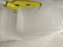 美丽雅一次性饭盒方形1000ml*30套 快餐打包盒大容量食品级便当野餐盒 实拍图