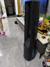 美的（Midea）【风随温变】母婴级变频轻音无叶风扇/智能感温电风扇/家用遥控落地扇/摇头定时塔扇 AMS150G-ZR 实拍图