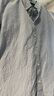 BLACKMONDAY高级感纯棉衬衫男士短袖夏季全棉百搭休闲法兰绒商务免烫衬衣 实拍图