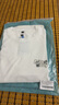 真维斯白t恤男短袖夏季男士日系简约重磅华夫格半截袖男生宽松大码上衣 实拍图