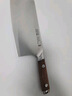 炊大皇菜刀9铬复合钢家用切片刀切肉刀具花梨木手柄厨师刀具 实拍图
