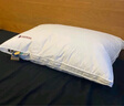 La Torretta枕头枕芯 羽绒枕 95白鹅绒枕头芯高弹星级酒店贡缎鹅绒枕头一只装 实拍图