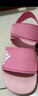 阿迪达斯（adidas）儿童凉鞋夏季男女大小童沙滩鞋  IH3634粉/白  实拍图