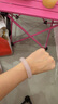 周六福（ZLF）  白月光玉髓手镯女宽条白透新中式国风送女友礼物 51mm 实拍图