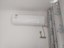 海尔（Haier）空调1.5匹挂机变频速冷暖新一级节能净省电plus家用卧室空调静音壁挂式自清洁国家补贴20% 大1.5匹 一级能效 节能省电+自清洁 实拍图