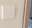 罗格朗（LEGRAND）开关插座面板 轻艺系列玉兰白色家用86型暗装电源清单报价 双开双控 实拍图