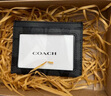蔻驰（COACH）【品牌直供】女士迷你经典标志便携式卡包证件包深棕色CZ286 实拍图