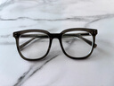 帕森（PARZIN）可配度数近视眼镜架 板材方框男女通用日常易搭修颜黑框 15858 实拍图