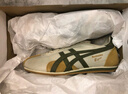 Onitsuka Tiger鬼塚虎男女鞋休闲鞋舒适透气轻便慢跑鞋RUNSPARK 1183B480 米黄色 39.5 实拍图