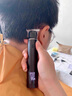 JCZS德国精工理发剃须一体机男士专用刮胡刀电动电推子自己剪光头神器电动剃头自助自理发器专业电推剪 枪色/精钢刀头/大屏数显【快充】 实拍图