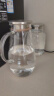 炊大皇 冷水壶大容量夏日解暑冷水壶 耐热防爆玻璃杯水果茶壶2.5L 实拍图