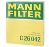 曼牌（MANNFILTER）C26042空气滤芯 空滤 适用捷豹XEL XFL 捷豹F-Pace 2.0 实拍图