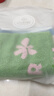 洁丽雅（Grace）纯棉童巾女新疆2024秋冬新款卡通5A抑菌全棉擦脸面巾儿童男 粉+绿 实拍图