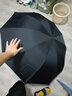 美度反向晴雨伞三折男士商务折叠雨伞10骨M3327黑色 实拍图