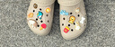 卡骆驰crocs洞洞鞋贝雅男鞋女鞋轻便耐磨一脚蹬拖鞋休闲鞋|10126 卵石色-2V3 37 /38(230mm) 实拍图