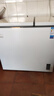 美的（Midea）210升双温双箱家商两用冰柜 大冷冻小冷藏卧式顶开门冰柜 小型冰箱节能低音冷柜BCD-210DKEM(E) 实拍图