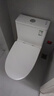 九牧（JOMOO）11262-2-1/41KA-2家用马桶卫浴虹吸式节水抗菌易洁坐便器400坑距 实拍图