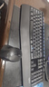 罗技（Logitech）MK346P 企业级无线办公键鼠套装（MK345造型） 电脑笔记本办公键鼠套装 全尺寸带手托   黑色 实拍图