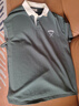 马登工装撞色polo领短袖美式复古刺绣打底衫学院风翻领重磅t恤男夏 深绿色 版型宽松 S 实拍图
