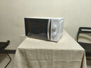 东芝（TOSHIBA）快捷微波炉 家用小型 700W大火力 黄金容量20L 均匀加热 简易旋钮操控 易清洁ER-S180ACNW 实拍图