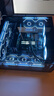 丛林豹棱镜4代pro升级棱镜4代MAX水冷12CM机箱风扇正反向ARGB神光同步PWM温控制器集线 棱镜4代RS Ultra【黑色反叶】 实拍图
