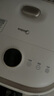 美的（Midea）泡脚桶杀菌洗脚盆加热自动按摩足浴盆理疗泡小腿按摩盘可拆洗生日礼物送男女友送长辈 ZL2暖阳白 实拍图