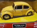 卡威（KIV）合金车玩具车仿真1:36大众甲壳虫 1967款复古轿车合金车模 回力车汽车模型收藏 甲壳虫黄【礼盒】 实拍图
