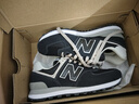 NEW BALANCE 运动鞋男鞋女鞋透气复古拼接经典休闲鞋574系列ML574EVB 38.5 实拍图