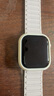 Apple/苹果 Watch Series 10 智能手表GPS款42毫米玫瑰金色铝金属表壳淡桃粉色运动型表带M/L MX1V3CH/B 实拍图