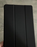 毕亚兹适用2025款联想小新Pad Pro 12.7保护套 联想平板12.7英寸电脑保护壳 三折支撑全包 PB538-金刚黑 实拍图