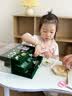 丹米琦儿童古风串珠礼盒玩具萌宝熊猫女孩生日礼物发饰琉璃手工diy玩具 实拍图