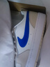 耐克（NIKE）官方NIKE COURT BOROUGH LOW 2 耐克酷菠萝大童运动鞋 HQ1189 141帆白/游戏宝蓝/白/浅土褐/峡谷绿/小径红 40 实拍图