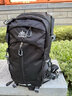 赛普登山包户外专业背包轻便旅行双肩包徒步轻量化背负系统 黑色-30升真实容量+可拆背负支架送防雨罩 实拍图